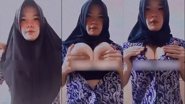 Ukhty Nabilah Gemas Remas Dada Ukuran Jumbo poster